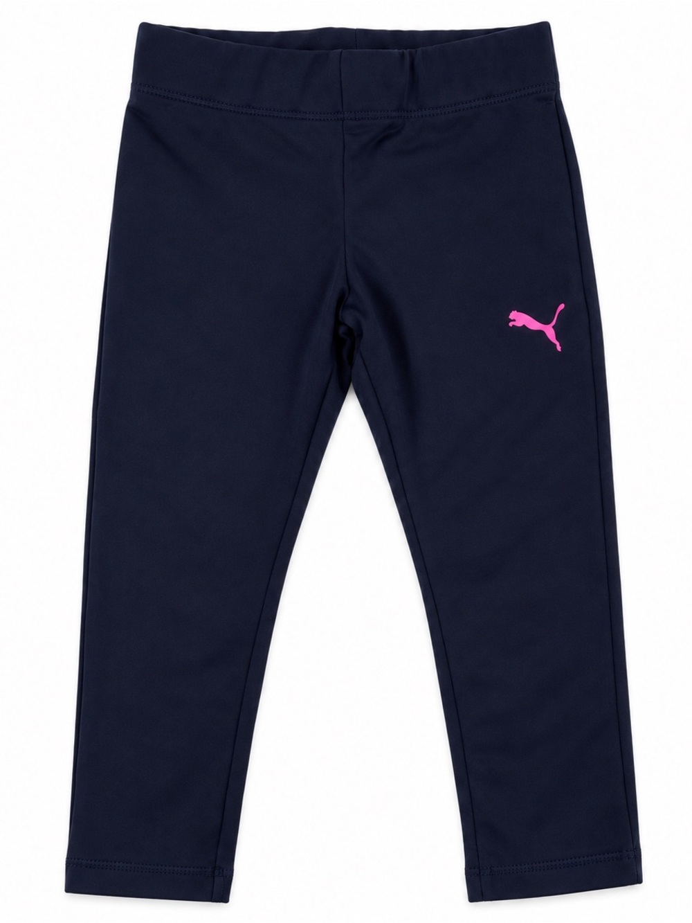 Puma Navy Leggings with Pink Puma Logo